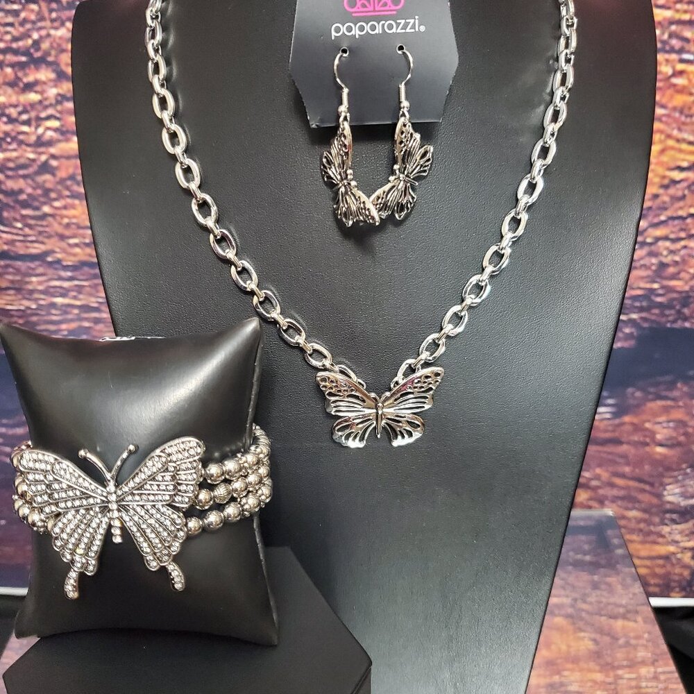 Midair Monochromatic - 2pc Set - Silver
